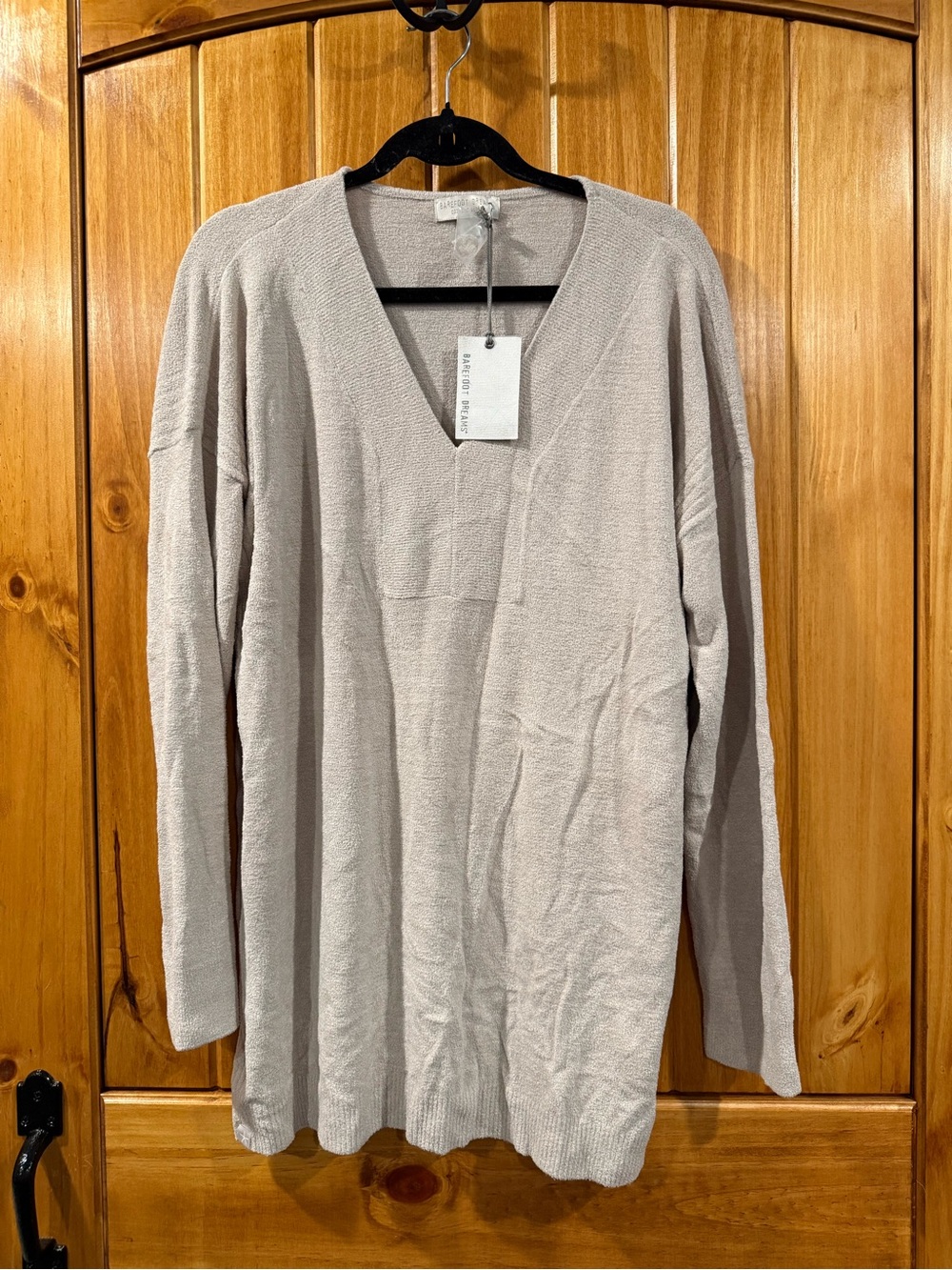 Barefoot Dreams COZYCHIC ULTRA LITE - V NECK TUNIC - Silver